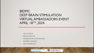 Deep Brain Stimulation Meeting Spring 2024