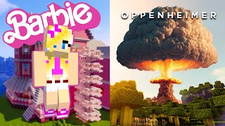 Barbie Vs Oppenheimer In Minecraft!