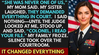 Family Demanded Everything In Court—Then The Judge Stood Up And Saluted Me By My Military Rank