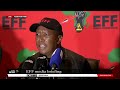 It S Lesetja Who S Created This Mess Julius Malema It S Lesetja Who S Created This Mess Julius Malema