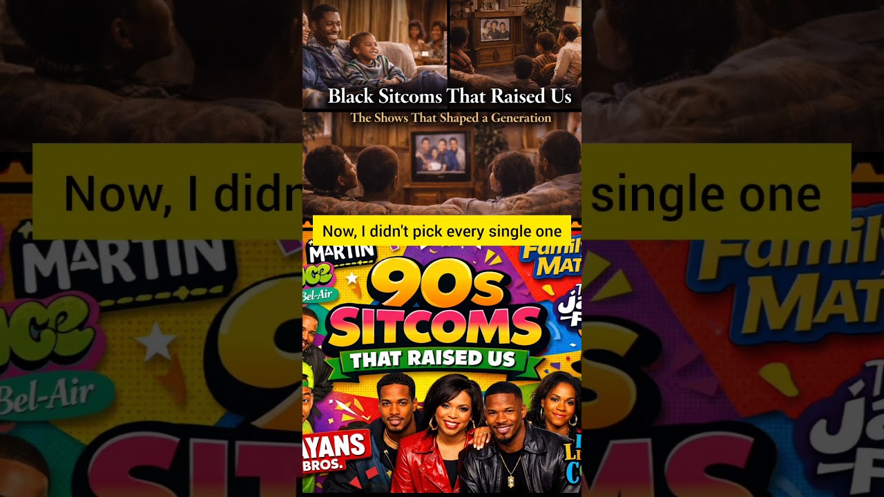 Ситкомы 90-х, которые нас воспитали! #историячернокожих #актеры #месяцисториичернокожих
