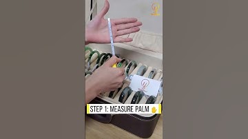 How to measure your hand size to wear a jade bangle properly?