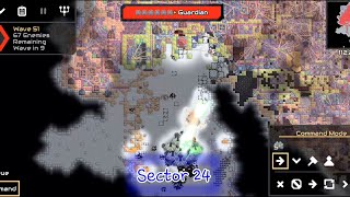 Capturing Sector 24 on Eradication | Mindustry