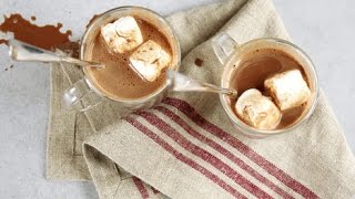 Spiked Vegan Hot Chocolate