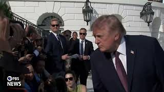 WATCH: Trump says he asked for Europe to release diesel and 'they did a great job'