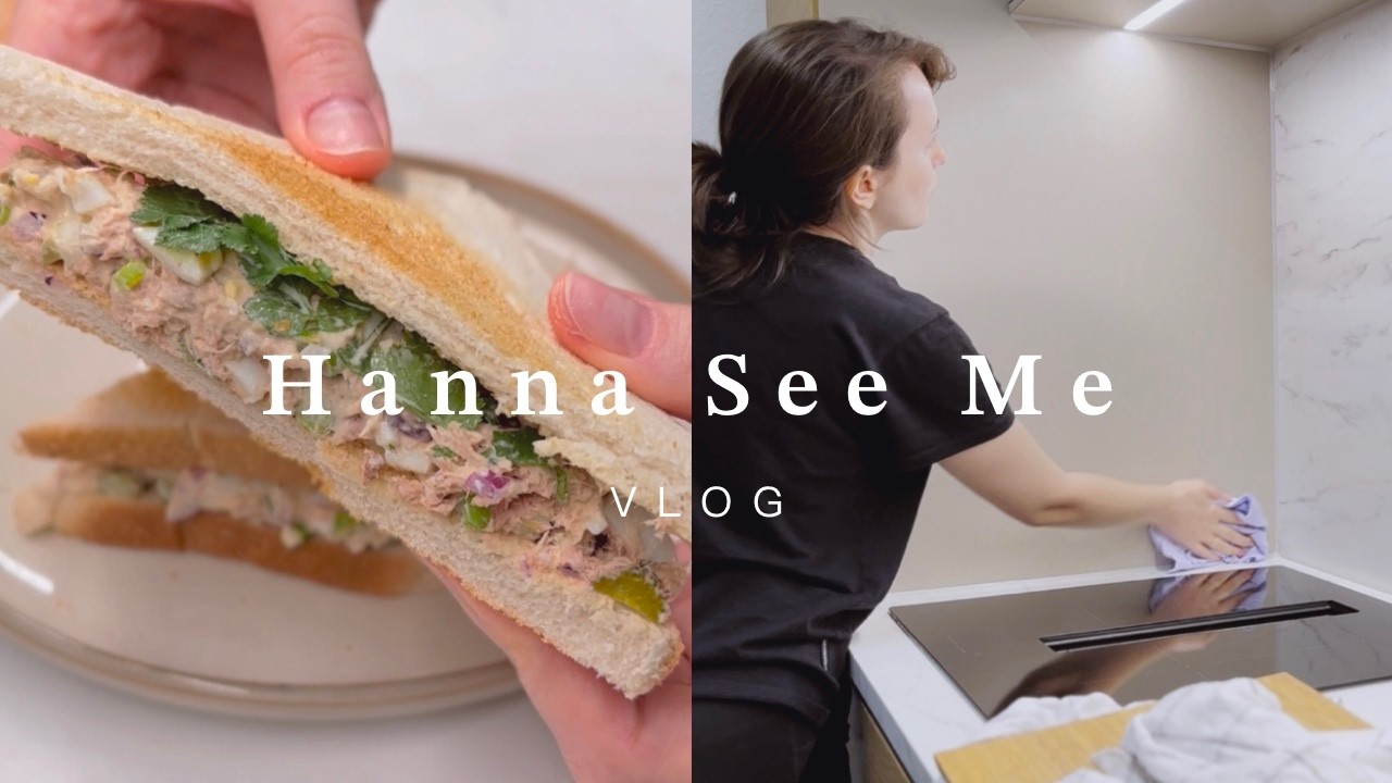 ✔ Kitchen cleaning | Cleaning Motivation | How I eat Tuna fast and easy 😊