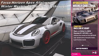 Forza Horizon Apex Allstars – Winter Weekly Challenge “Driving At Its Fines” Playthrough FH5