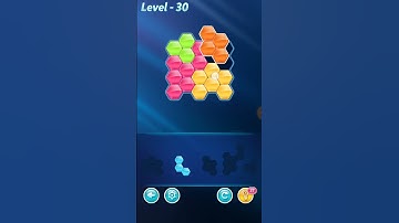 Block Hexa Puzzle Rainbow A Level 30 Walkthrough