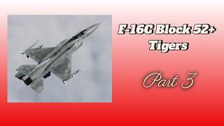 F 16C Block 52  Part 3. Wings, ailerons, conformal tanks, cockpit. How to build a paper model.