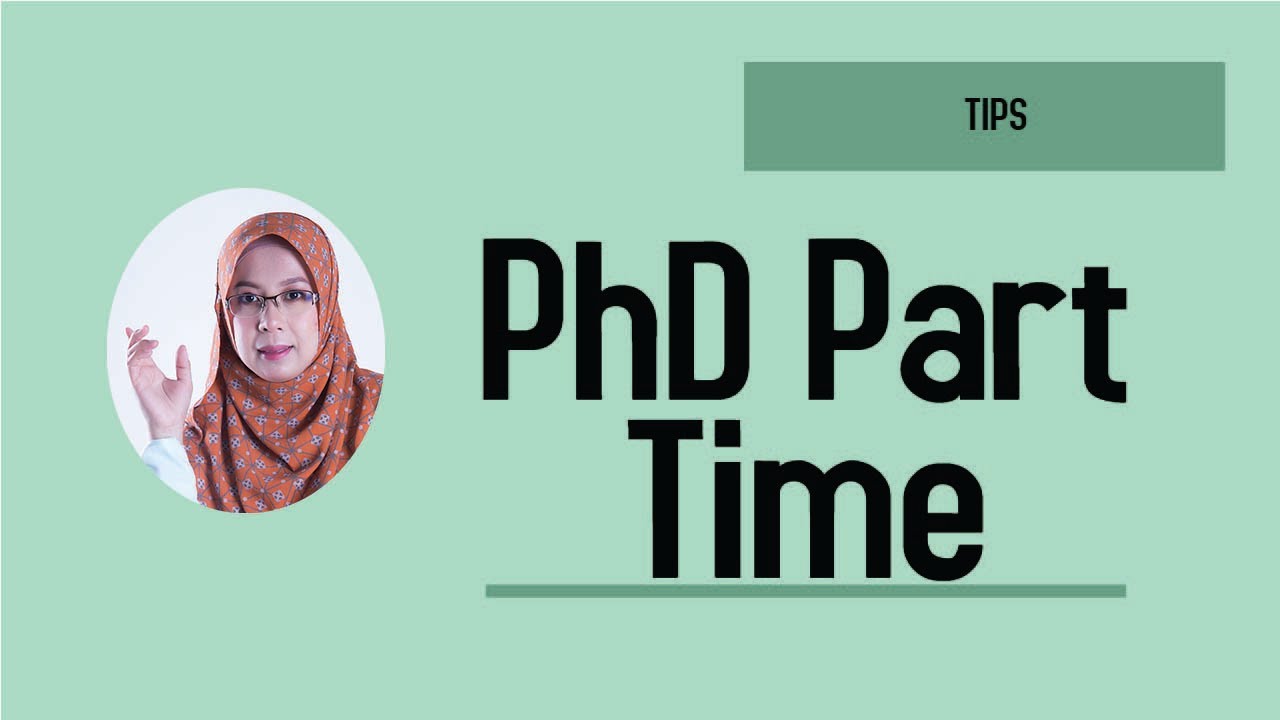 phd in english part time