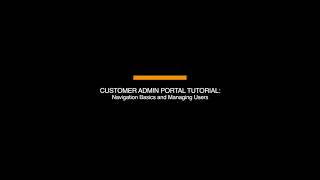 CAP Navigating the Portal and Managing Users