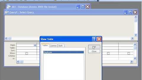 MS Access 2003 Part 8) Query in Dari / Farsi Omar Akbari