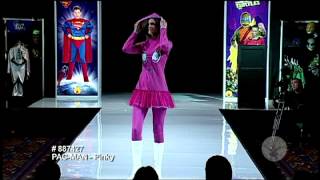 Deluxe Adult Ladies Pac Man Pinky Costume