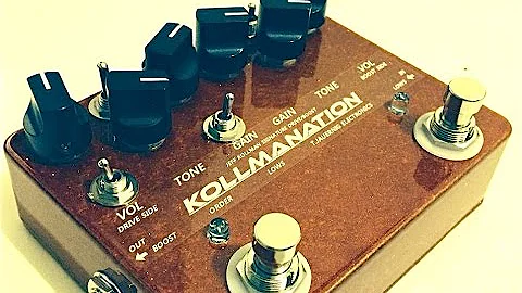 KOLLMANATION -Jeff Kollman signature guitar pedal