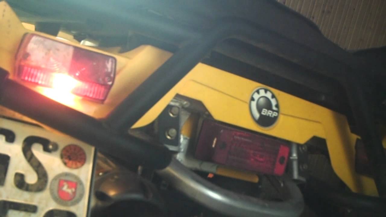 Can Am Outlander 800 Sound CRD Exhaust YouTube