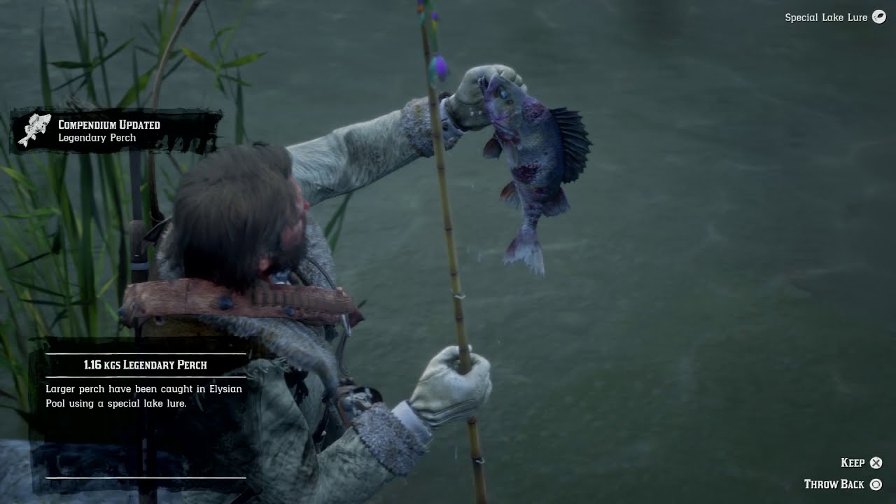 Red Dead Redemption 2 Elysian Pool Legendary Fish YouTube