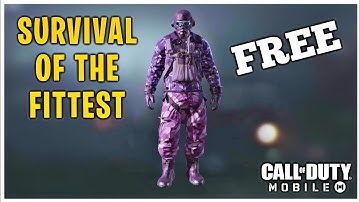 CODM!Kill 5 Enemies Using an Epic Assault Rifle in BR Matches!How To Complete Survival of theFittest