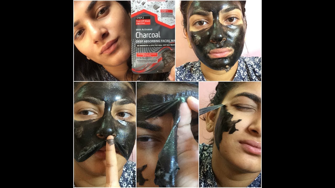 REVIEW ACTIVATED CHARCOAL DEEP ABSORBING FACIAL PEEL OFF MASK BEAUTY