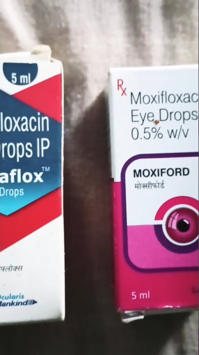 Moxifloxacin Eye drops 0.5 % w/v | Moxifloxacin Eye drops| Moxiford Eye drops
