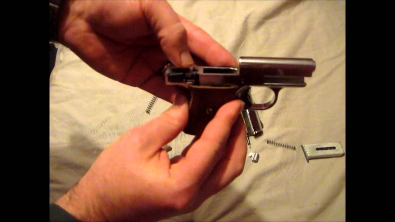 Raven Arms MP25 Disassembly for Cleaning - YouTube