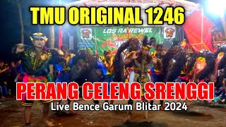 Perang Celeng Srenggi Jaranan TMU Turonggo Mudo Utomo Live Bence Garum Blitar 2024