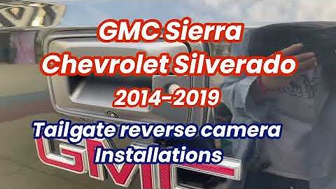 Chevrolet Silverado Tailgate Camera: DIY Installation for 2014-2019 Models
