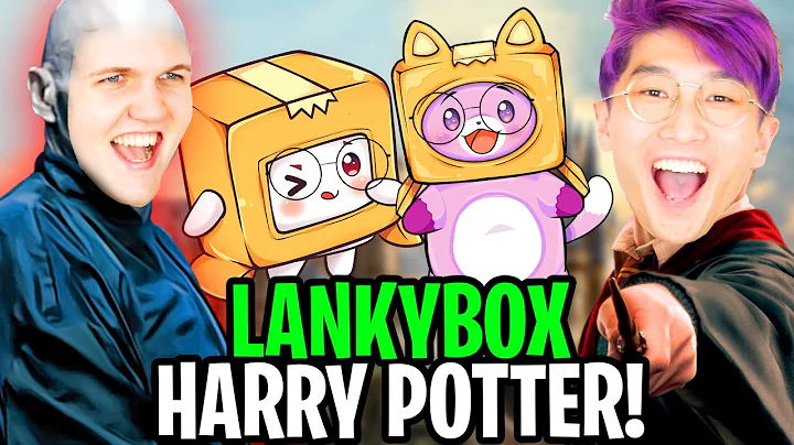 FOXY & BOXY Go INSIDE HARRY POTTER & BATTLE VOLDEM...