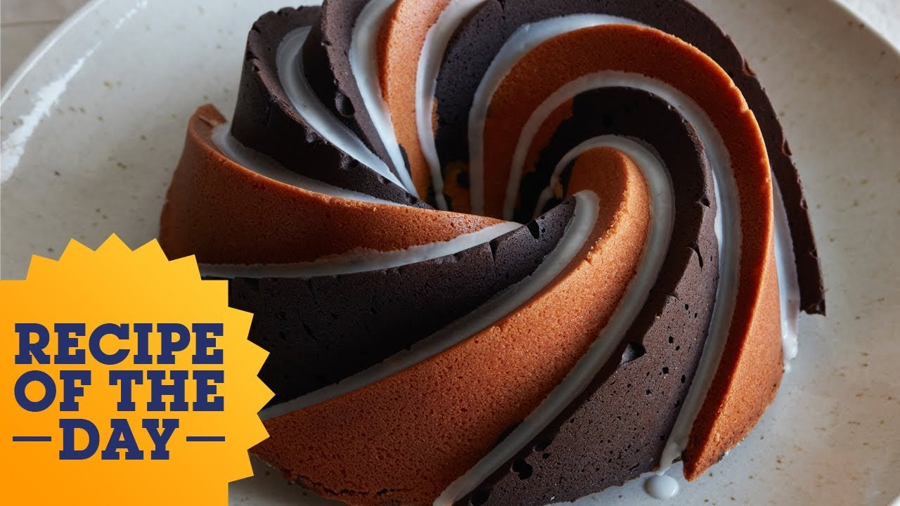 Chocolate-Vanilla Swirl Bundt Cake Recipe, Food Network Kitchen