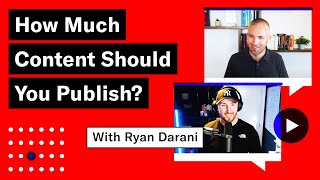 How Much Content Should You Publish? w/ Ryan Darani