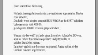 DarkOrbit Uridium Hack/Cheat