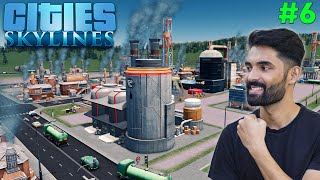 I Made Giant Oil Industry in my City  Cities Skylines #6