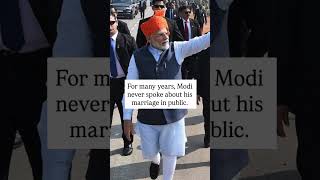 Narendra Modi Got Married When He Was 18 Years Old, But Soon He Abandoned His Wife