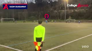 2026 French Wingback Central Midfielder Vadim Dussarrat 510 Highlights