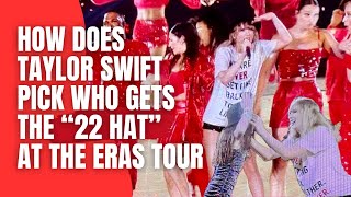 How Taylor Swift chooses which lucky fan gets the “22 hat”! screenshot 3