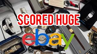Celebrity I Bought 2 eBay Watch Lots… and Scored HUGE Profile