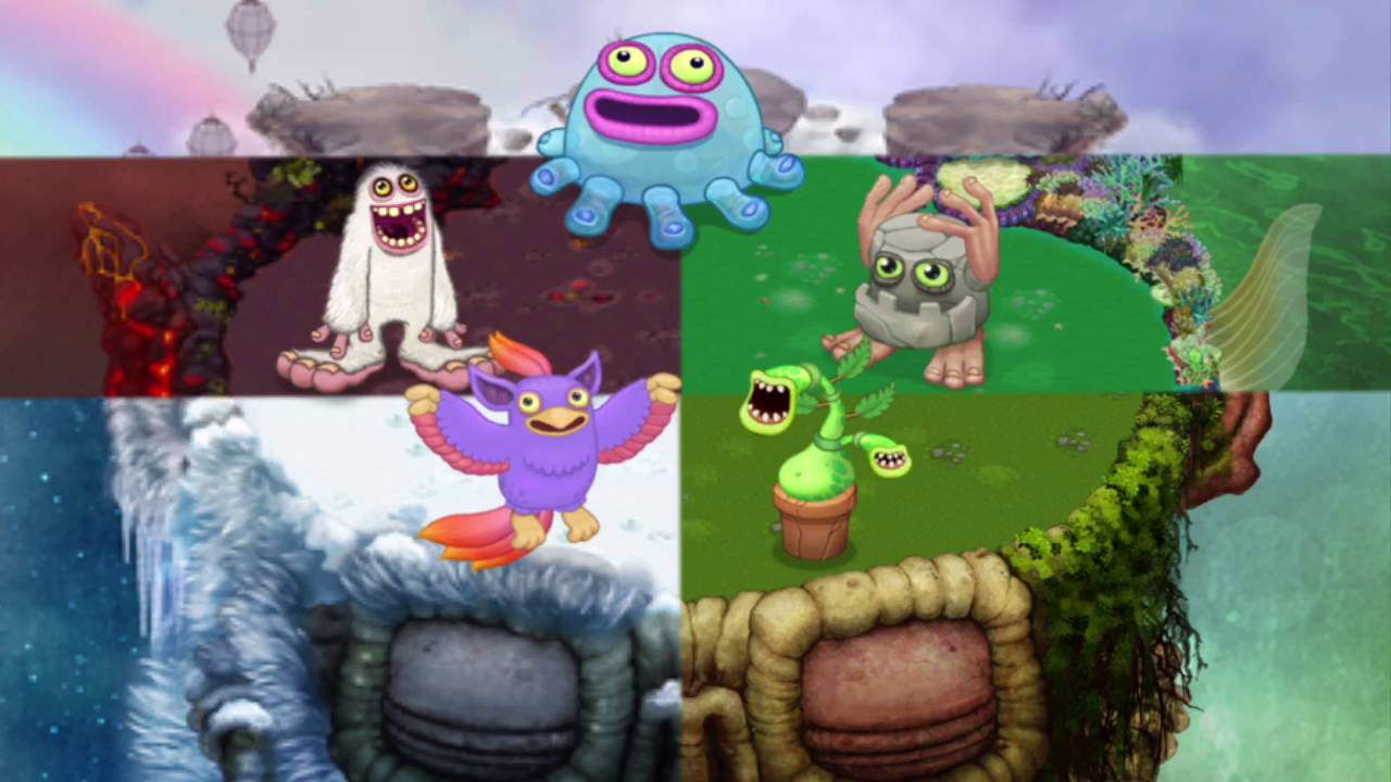 Potbelly, Noggin, Mammott, Tweedle, And Toejammer Quintent - Plant