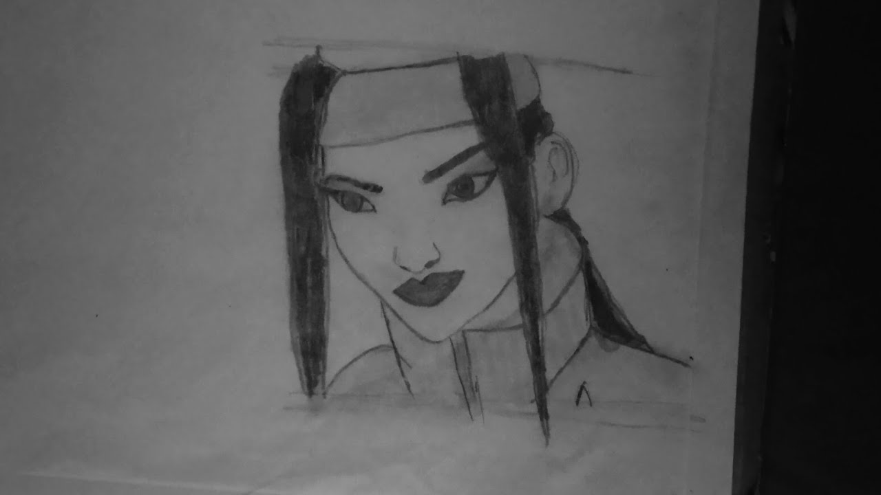 How To Draw Chang E The Moon Goddess Over The Moon Pencil Sketch Shorts Youtube