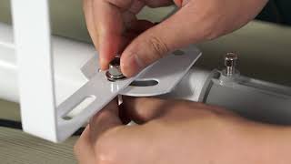 WERISE 30/50/100w Solar Street Light Installation Video