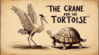 "The Crane and the Tortoise | A Tale of Wisdom and Whimsy"