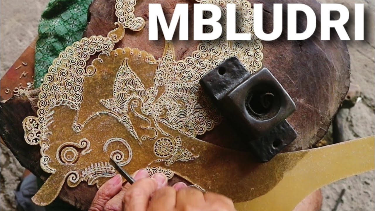 PROSES MBLUDRI WAYANG KULIT WERKUDARA #wayangkulit