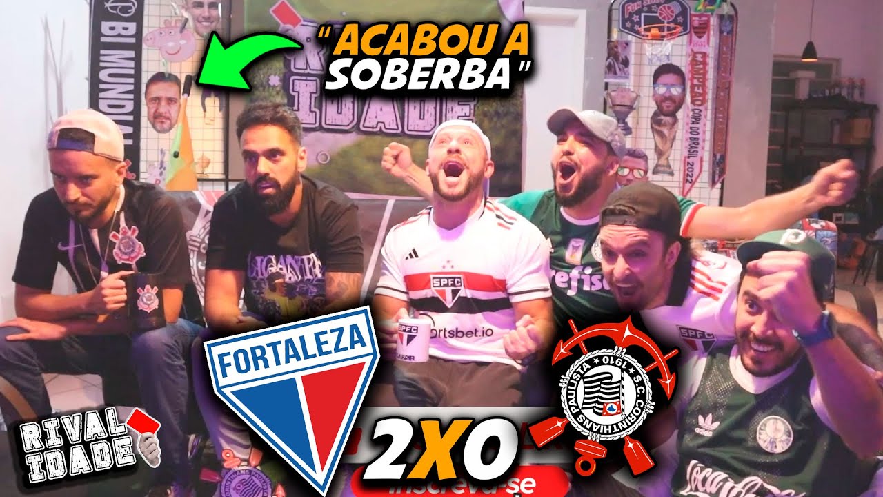 React Fortaleza 2x0 Corinthians | Melhores momentos | Gols | Sulamericana