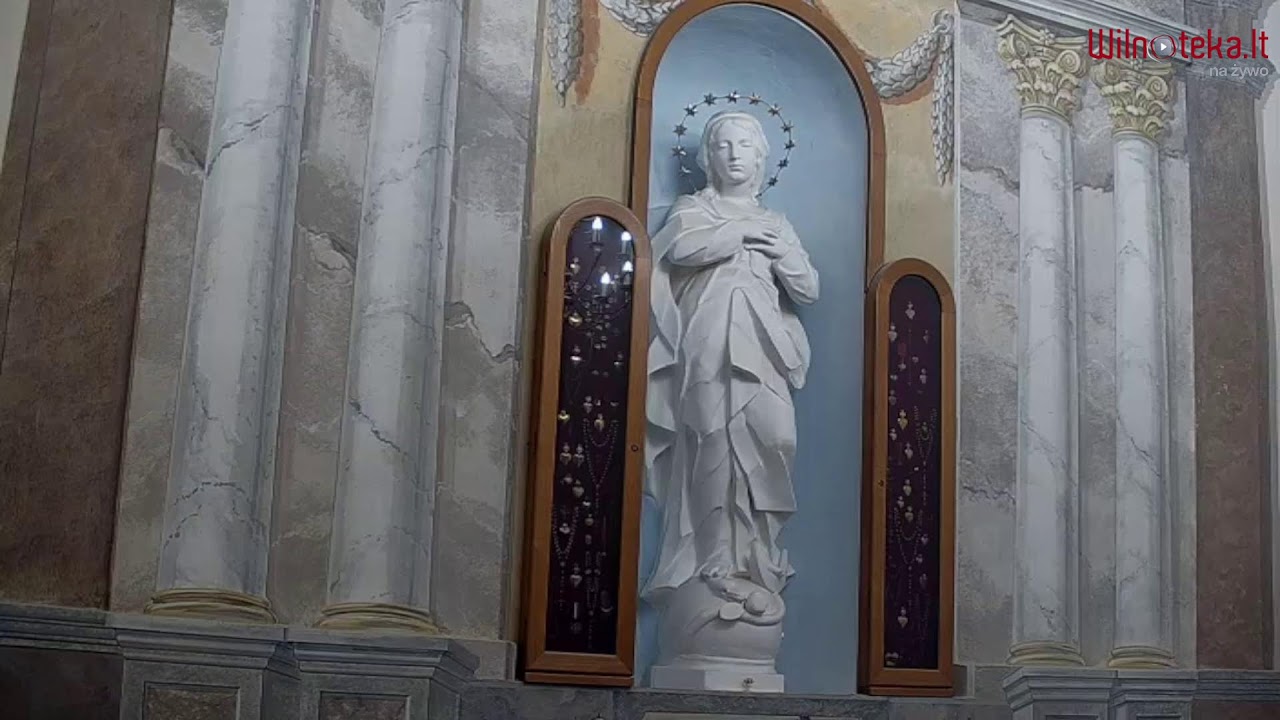 Msza św. i nabożeństwo do Matki Bożej Białej Pani u Franciszkanów w Wilnie 2026 03 07