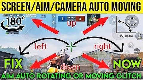 HOW TO FIX SCREEN MOVING ISSUE IN BGMI | AIM ROTATE IN SKY 90/180/360% FIX | #WINDBLASTER-PART-9