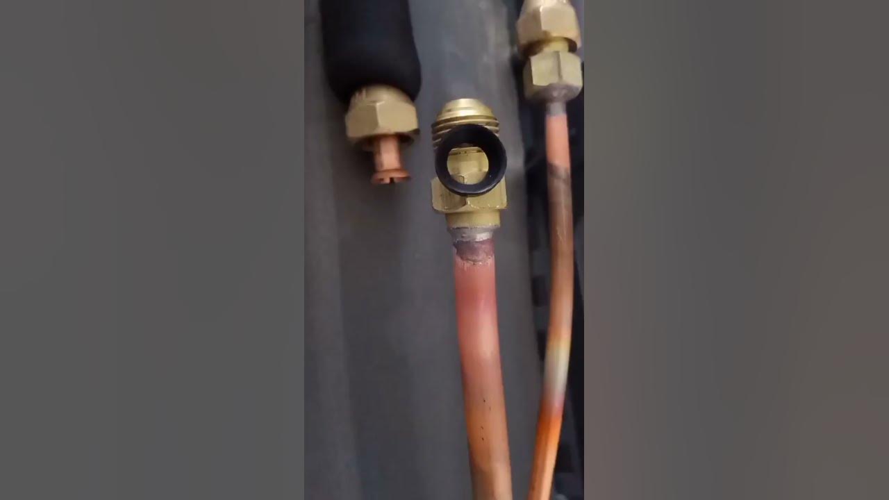 flare joint airconditioner ac gree quickservice haier YouTube