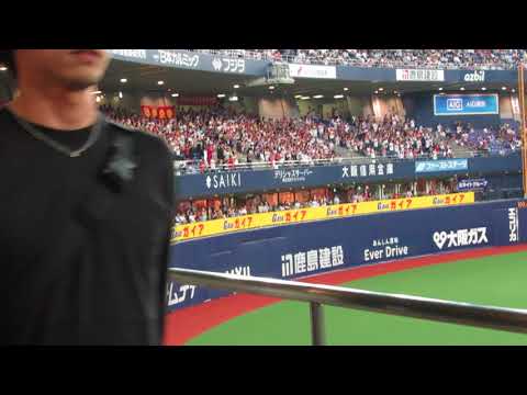 大阪クラシック3日目 近鉄的山復刻応援歌