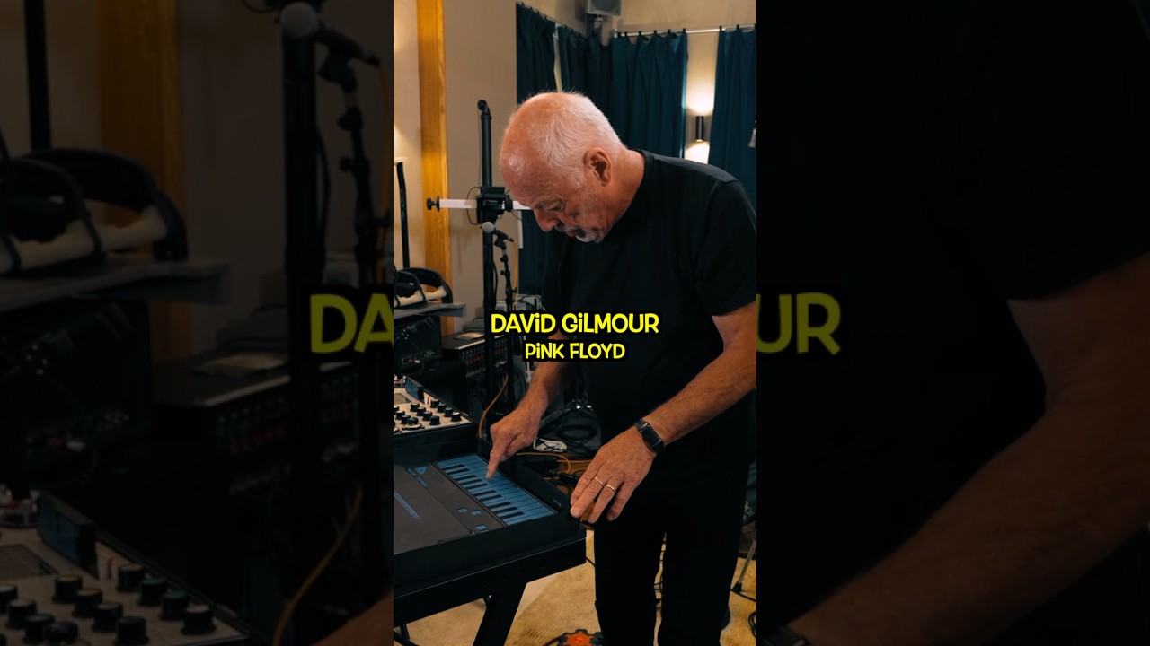 David Gilmour demonstrates  “On The Run” 