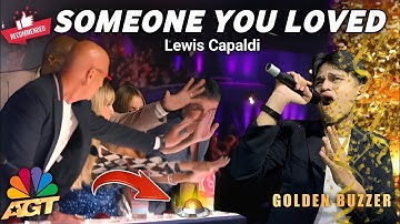 GOLDEN BUZZER AGT : Someone You Loved - Lewis Capaldi Made Jury Shocked With Beautiful Voice