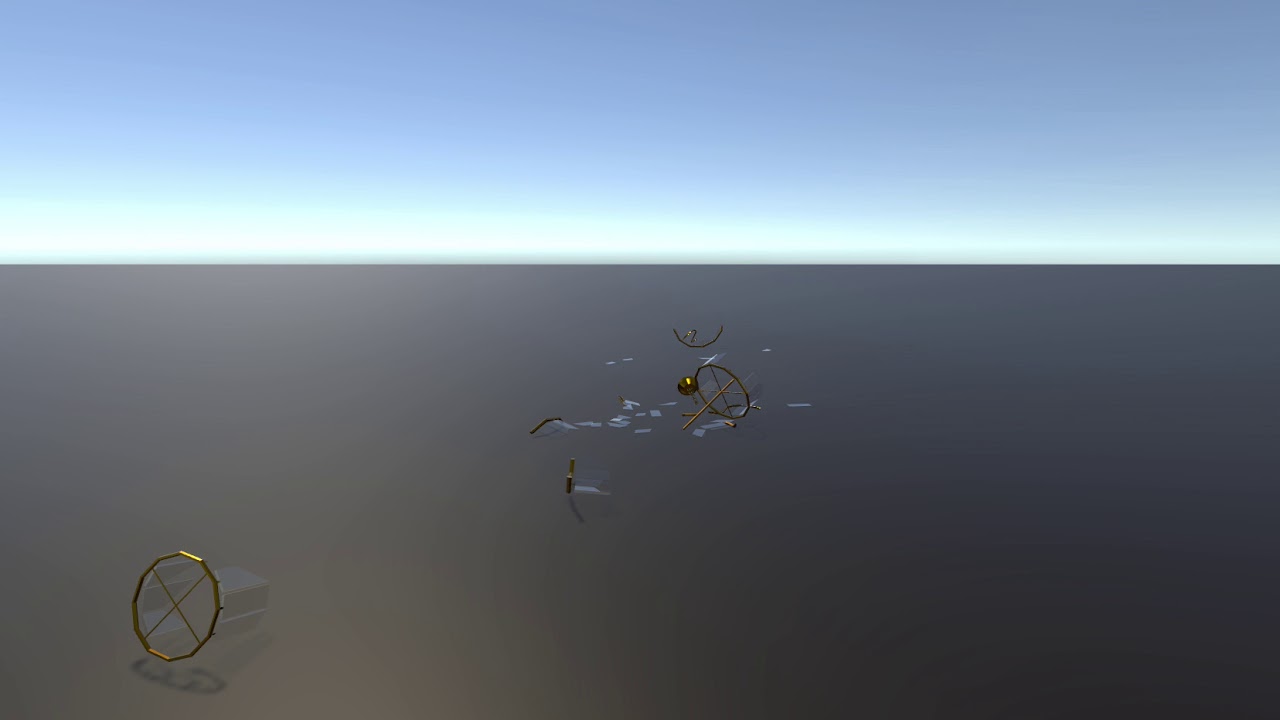 [Unity] Glass Chandelier Shatter - YouTube