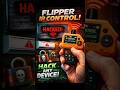 TV &amp; AC hack with flipper zero #flipper zero #ircontrol #hack #technology #kalilinux #irhack