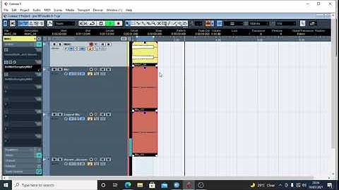 Hướng dẫn Thu âm, xuất file mp3 trên cubase5 cubase10..